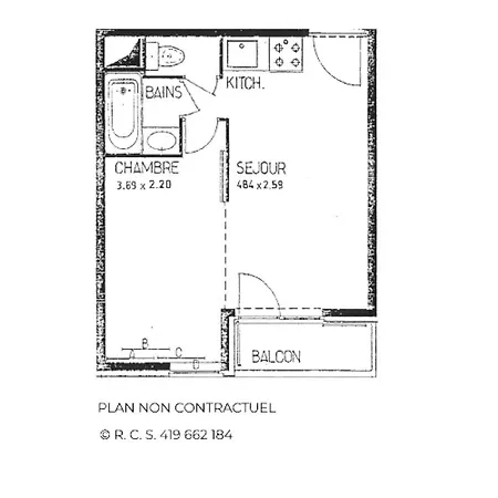 Apartment Jetay - Chaleureux Pour 4 Aux Menuires Mae-5644